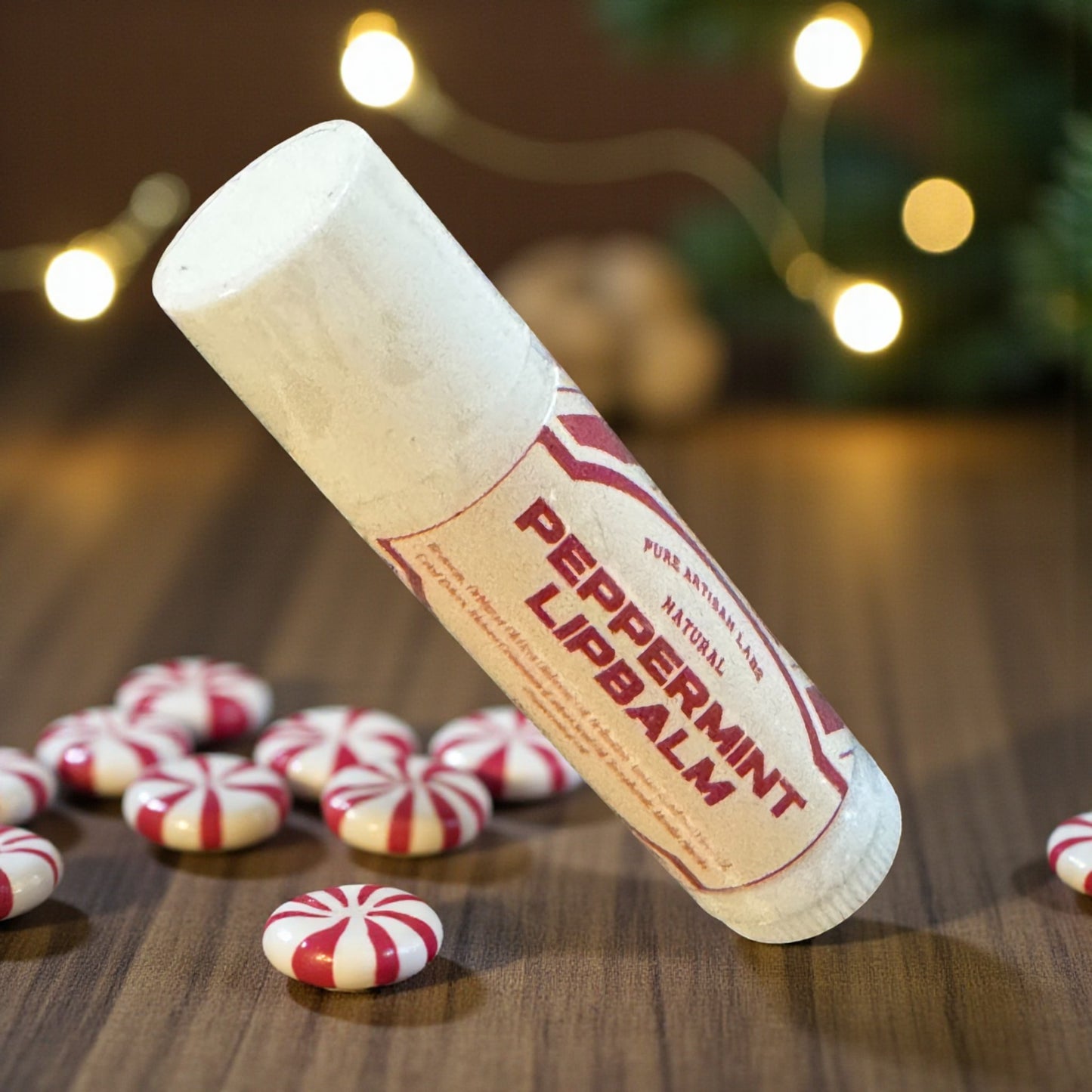 Natural Peppermint Lip Balm