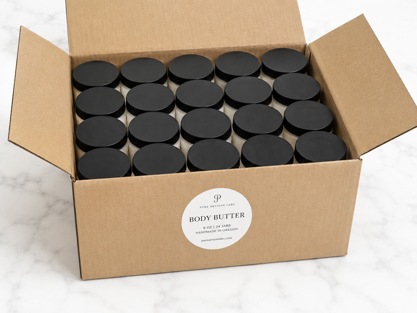 Private Label Whipped Body Butter | Ready-to-Label | Low MOQ