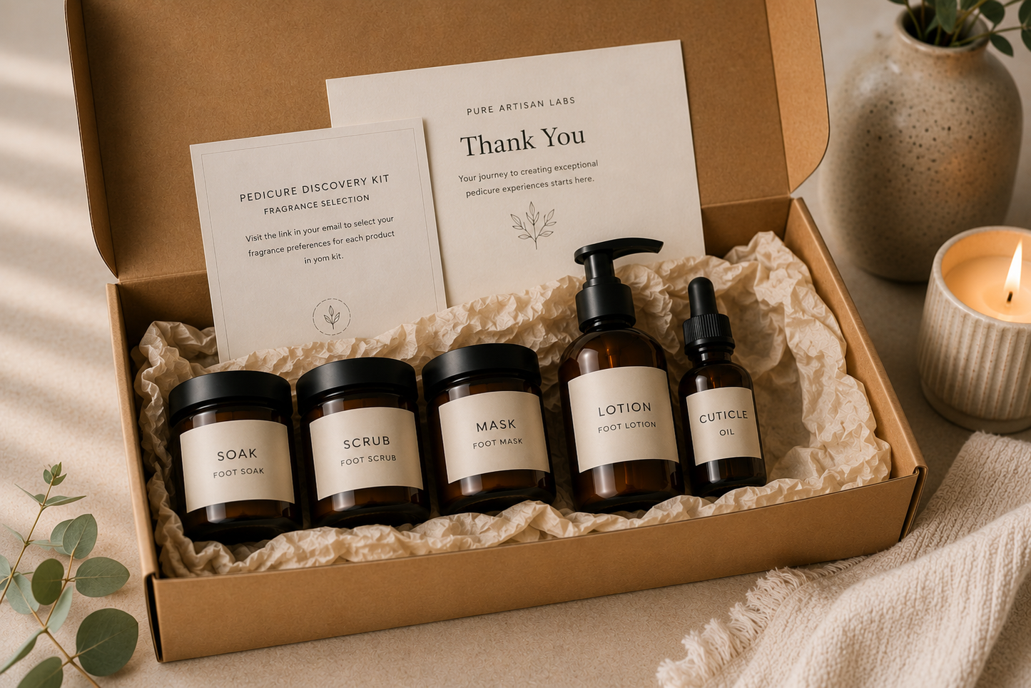 Pedicure Discovery & Customization Kit