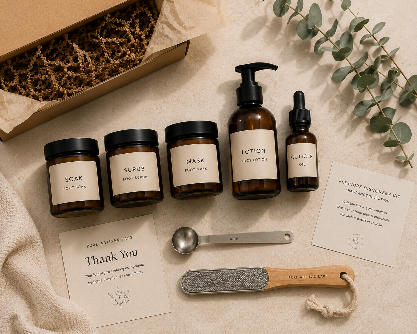 Pedicure Discovery & Customization Kit