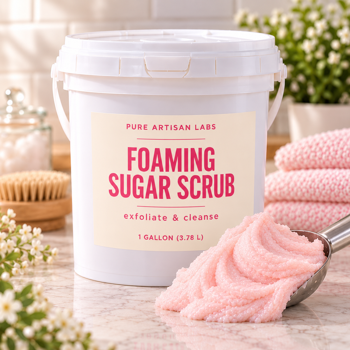 Foaming Sugar Scrub