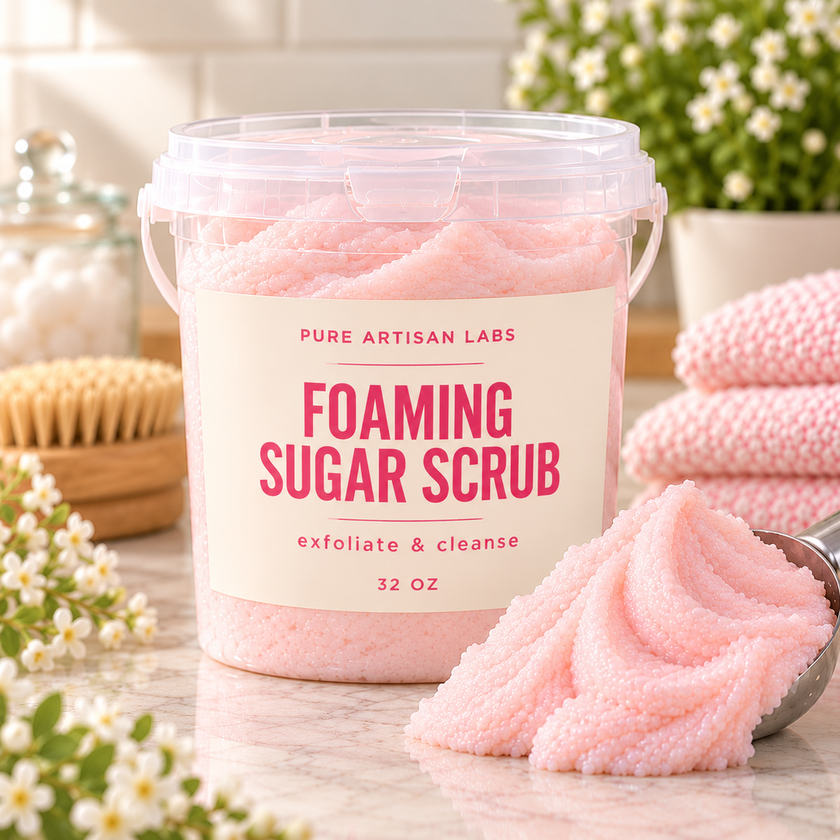 Foaming Sugar Scrub