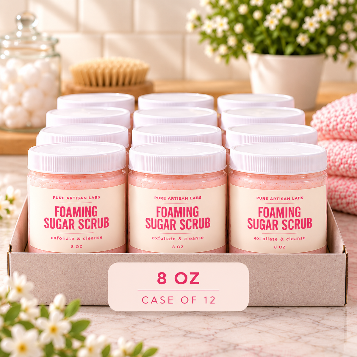 Foaming Sugar Scrub