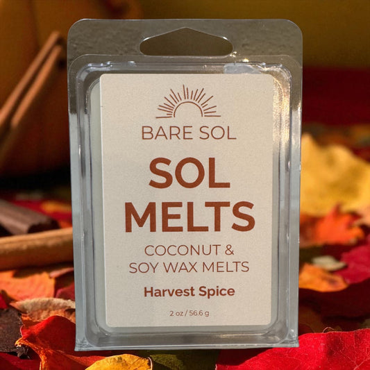 Sol Melts Coconut/Soy Wax Melt Harvest Spice